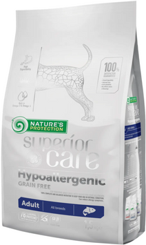 Nature's Protection Superior Care Hypoallergenic Grain Free Adult All Breeds 1,5 кг cухий гіпоалергенний беззерновий корм для дорослих собак всіх порід NPSC45796 фото