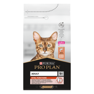 PRO PLAN&reg;. Сухий повнораціонний корм для дорослих котів, з лососем. 10 кг 12539025 фото