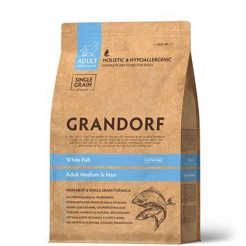 GRANDORF Dog Medium & Maxi White Fish 10 кг 94310 фото