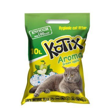 Наповнювач д/туалету KOTIX . 10 L Green Apple 403204389 фото