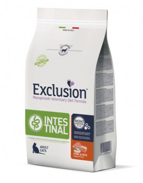 Exclusion Intestinal зі свининою та рисом для котів з порушенням травлення 300 г 798 фото