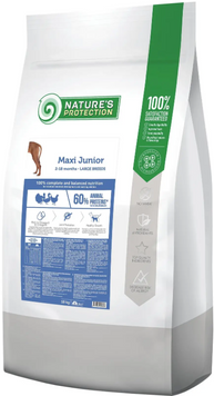 Nature's Protection Maxi Junior Large Breeds 18 кг Сухий корм для цуценят великих порід NPB46036 фото