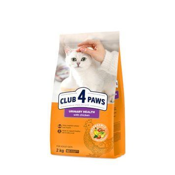 CLUB 4 PAWS PREMIUM (Здоров'я сечовидільної системи) сухий раціон для дорослих котів, 2 кг B4640601 фото