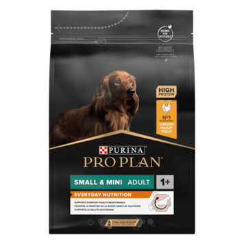 PRO PLAN&reg;. Сухий повнораціонний корм для дорослих собак малих порід. З куркою. 3 кг. 12272216 фото