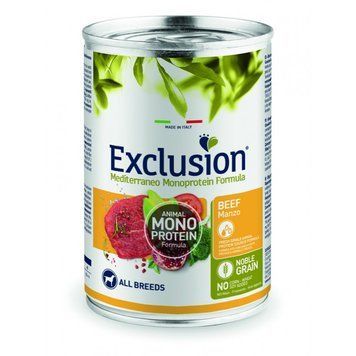 Exclusion Adult Beef корм для дорослих собак всіх порід з яловичиною 400 г 05187 фото