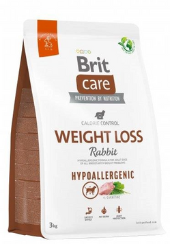 Brit Care Dog Hypoallergenic Weight Loss Сухий корм кролик для собак із зайвою вагою 3 кг 172224 фото