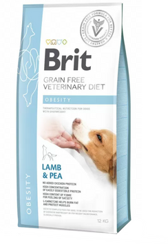 Brit GF Veterinary Diet Obesity Сухий корм ягня для собак, для зниження ваги 12 кг 170940/8066 фото