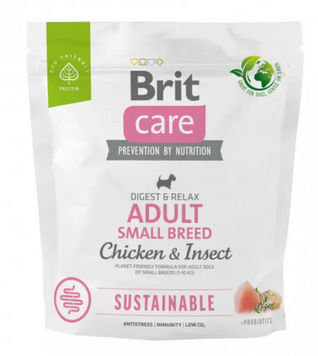 Brit Care для собак малих порід з куркою та комахами 1 кг 172172 фото