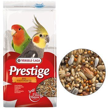 Versele-Laga Prestige Big Parakeets ВЕРСЕЛЕ-ЛАГА ПРЕСТИЖ СЕРЕДНИЙ ПАПУГА корм для середніх папуг, 1 кг 218808 фото