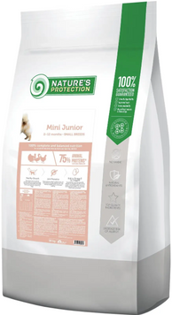 Nature's Protection Mini Junior Small Breeds 18 кг Сухий корм для цуценят малих порід NPB46026 фото