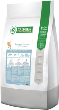 Nature's Protection Puppy starter All Breeds 18 кг Сухий корм для цуценят всіх порід у період першого прикорму та відлучення від молока матері NPB46037 фото