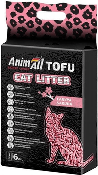 Наповнювач АнімАлл ТОФФУ Сакура 2,6кг/6 літрів 2508 фото