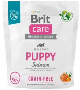 Brit Care для цуценят всіх порід з лососем 1 кг 172193 фото