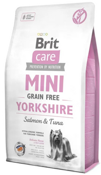 Brit Care Mini GF Yorkshire Сухий корм лосось та тунець для йоркширських тер'єрів 2 кг 170779/0190 фото