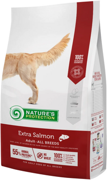 Nature's Protection Extra Salmon Adult All Breeds 2 кг Сухий корм для дорослих собак всіх порід з лососем NPS45751 фото
