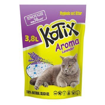 Наповнювач д/туалету KOTIX 3,8 L Lavender 403204500 фото
