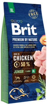 Brit Premium Junior XL Сухий корм курка для молодих собак гігантських порід, 15 кг 170831/6505 фото