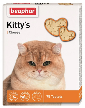 Kitty's + Cheese вітамінізовані ласощі з сиром для котів 12511 фото