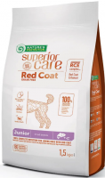 Nature's Protection Superior Care Red Coat Grain Free Junior Mini Breeds 1,5 кг Сухий беззерновий корм для юніорів з рудим забарвленням шерсті, для малих порід