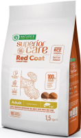 Nature's Protection Superior Care Red Coat Grain Free Adult Small Breeds with Salmon 1,5 кг Сухий беззерновий корм для дорослих собак з рудим забарвленням шерсті, для малих порід