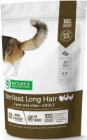 Nature's Protection Sterilised Long Hair 0,4 кг сухий корм для довгошерстих дорослих котів після стерилізації
