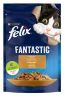 FELIX FANTASTIC. З індичкою. Шматочки у желе. 85 г