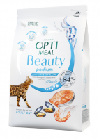 Optimeal Сухий корм з морепродуктами для догляду за шерстю та зубами у дорослих котів 1.5 кг