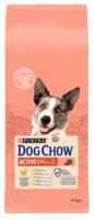 Dog Chow  сухий повнораціонний корм для дорослих активних та робочих собак, з куркою 2,5 кг