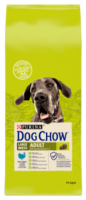 Dog Chow сухий повнораціонний корм для дорослих собак великих порід віком від 2 до 9 років, з індичкою 14 кг