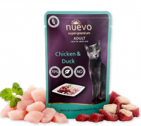 Nuevo Adult пауч для котів, курка і качка 85 г