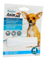 AnimAll VetLine spot-on краплі для собак від 1,5-4 кг 1 піпетка 0,8м