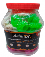 AnimAll  Банка-набір "Зроби сам" 60 іграшек + 10 канатів