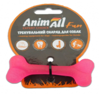 AnimAll Кістка 8 см коралова