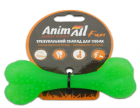 AnimAll Кістка 12 см зелена