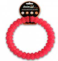 AnimAll Кільце з шипами 20 см коралове