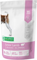 Nature's Protection Junior Lamb All Breeds 0,5 кг Сухий корм для цуценят всіх порід з ягнятиною