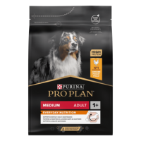 PRO PLAN®. Сухий повнораціонний корм для дорослих собак середніх порід. З куркою. 18 кг.