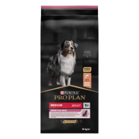 PRO PLAN®. Сухий повнораціонний корм для дорослих собак середніх порід із чутливою шкірою. З лососем. 18 кг.