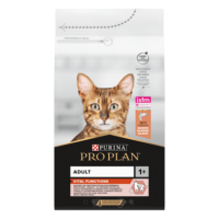 PRO PLAN®. Сухий повнораціонний корм для дорослих котів, з лососем. 400 г