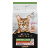 PRO PLAN®. Сухий повнораціонний корм для дорослих стерилізованих котів, з лососем. 1,5 кг
