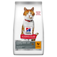 Hill’s Science Plan  Adult Sterilised Cat Chicken Сухий корм для дорослих стерилізованих котів, з куркою, 1,5 кг
