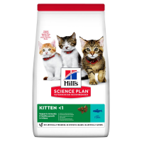 Hill's Science Plan Kitten Сухий корм для кошенят і кішок у період вагітності та лактації, з тунцем, 0,3 кг
