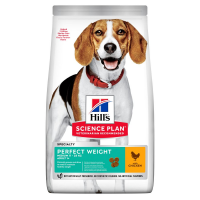 Hill’s Science Plan Adult Perfect Weight Medium Breed Сухий корм для підтримання ваги дорослих собак середніх порід, з куркою, 2кг