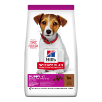Hill’s Science Plan Puppy Smal&Mini Сухий корм для цуценят малих і мініатюрних порід, з ягням і рисом, 1,5 кг