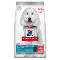 Hill’s Science Plan Adult Hypoallergenic Medium Сухий беззерновий корм для дорослих собак середніх порід  із чутливістю до певних компонентів їжі, з лососем, 2,5 кг