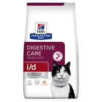 Hill’s Prescription Diet i/d Сухий корм для котів догляд за травленням, з куркою, 1,5 кг