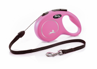 TX-11806 флексі"New CLASSIC",трос,S: 8м/до 12кг,рожевий