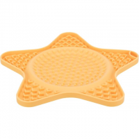 TX-34982 килимок д/ласощів Lick'n'Snack, силікон, 23.5см, жовтий