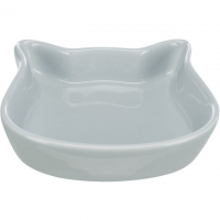 TX-24497 миска керамічна у формі котячої голови,0.25л/12х12см
