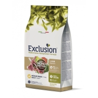 Exclusion Adult Lamb Medium Breed корм для дорослих собак середніх порід з ягням 3 кг